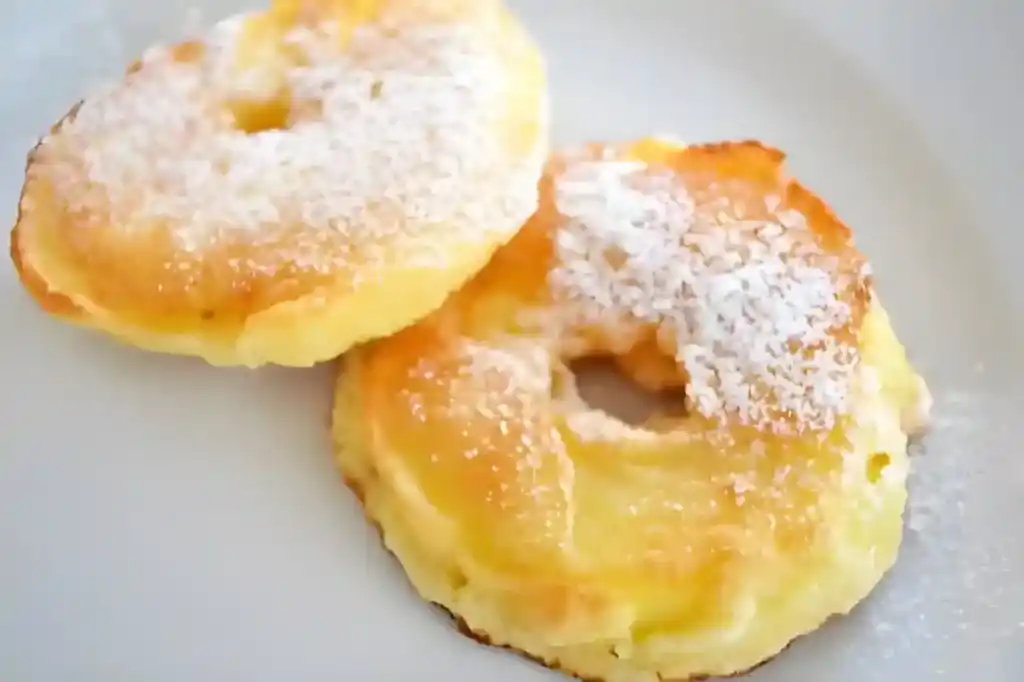 Schnelle Gebackene Lecker Apfelringe