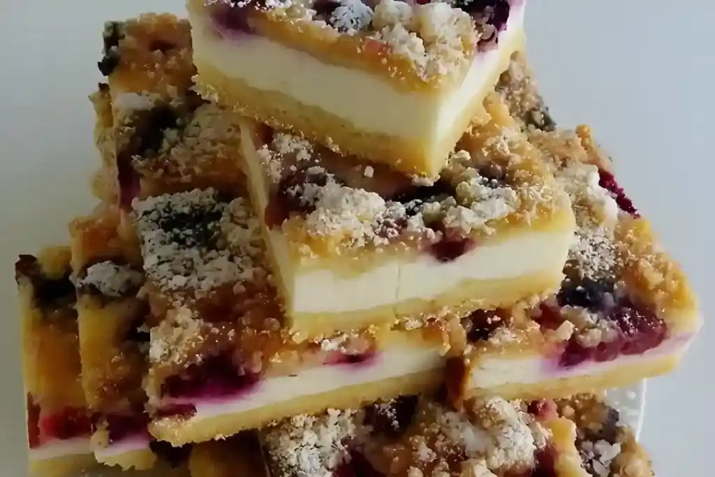 Schneller Quark-Streuselkuchen mit Obst