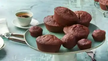 Schoko Zucchini Muffins 4x