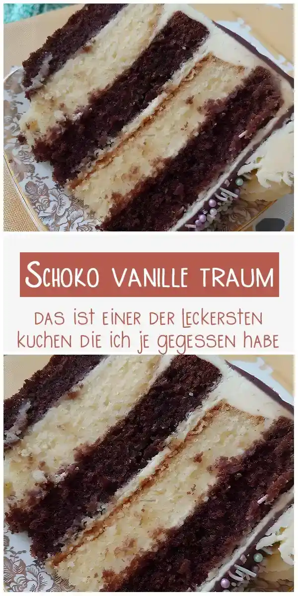 Schoko vanille traum das ist einer der leckersten kuchen die ich je ...