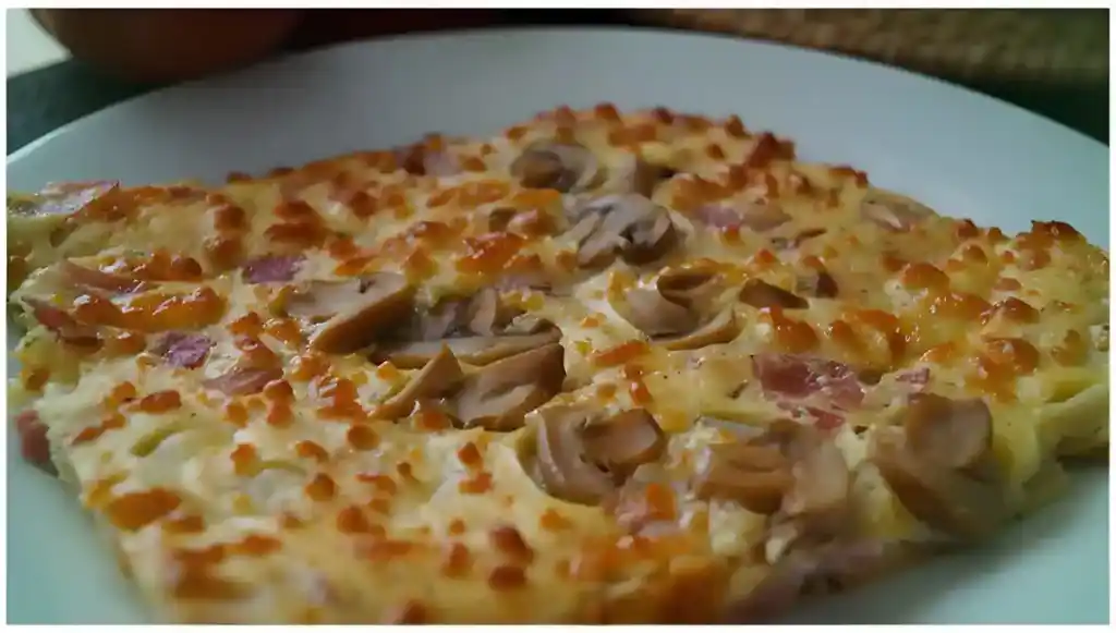 Schüttelpizza für ein Backblech