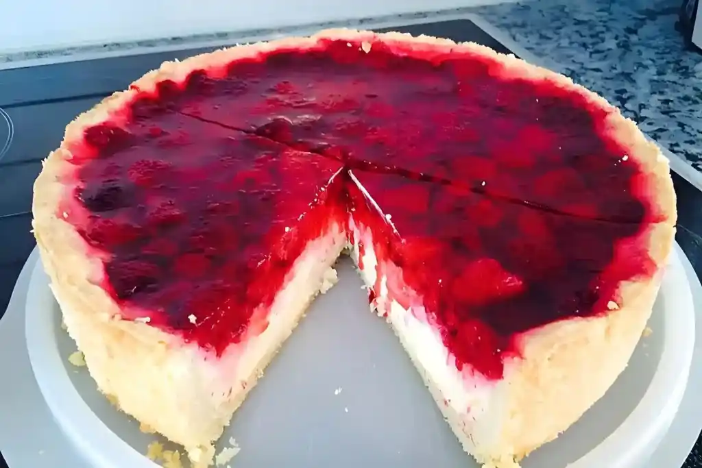 Sinas leckerer Himbeerpuddingkuchen