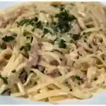 Spaghetti alla Carbonara nach Sudtiroler Art 4x
