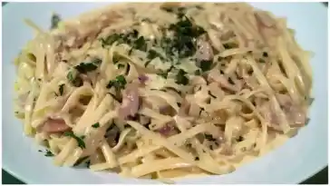 Spaghetti alla Carbonara nach Sudtiroler Art 4x