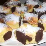 Tag und Nacht Kuchen, schmeckt hervorragend !
