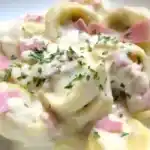 Tortellini in cremiger Schinken Sahne Sauce 4x