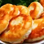 UNGARISCHE LANGOS MIT KNOBLAUCHCREME KASE 4x