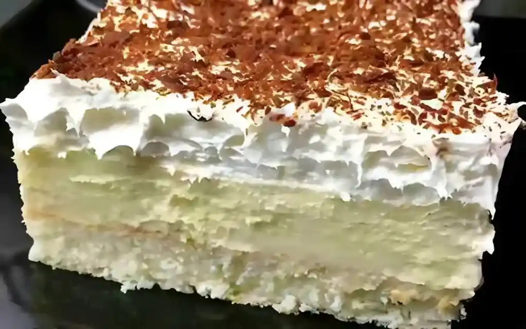 Vanillecreme Kuchen ohne Backen