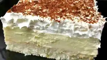 Vanillecreme Kuchen ohne Backen