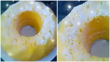 Vanillepudding – Kuchen sehr saftig und lecker 4x