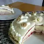 Walnuss – Marzipan Torte 4x