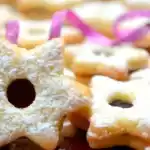 ZARTE BUTTERPLATZCHEN – WEIHNACHTSSTERNE 4x