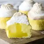Zitronen Cupcakes mit Baiser-haube (Für ca. 12 cupcakes)