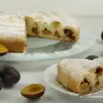 Zwetschgen Schnecke schnelles Rezept 4x