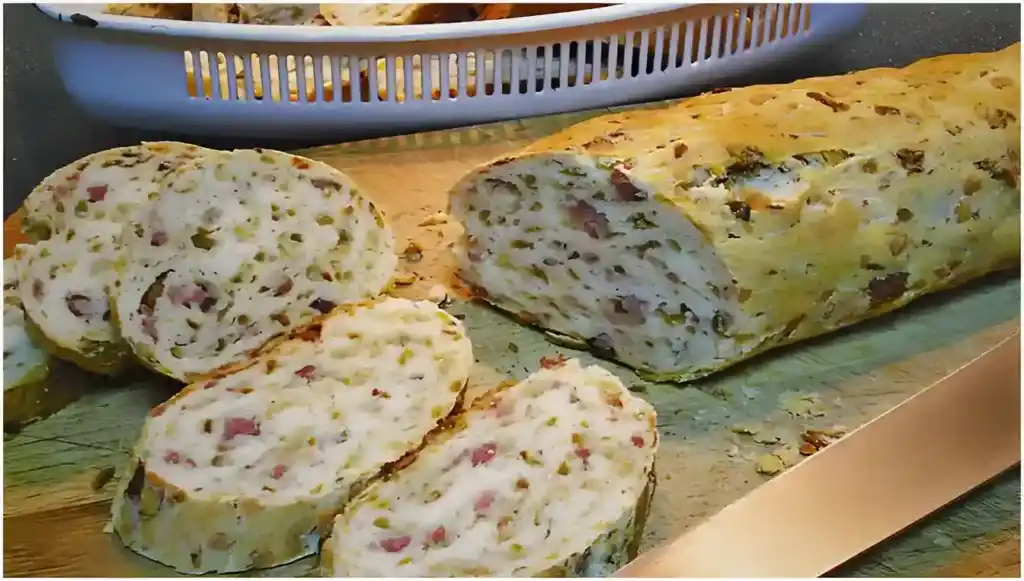 Zwiebel-Käse-Schinken-Brot Rezept