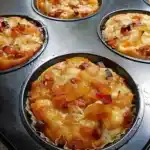 Zwiebelkuchen – Muffin 4x