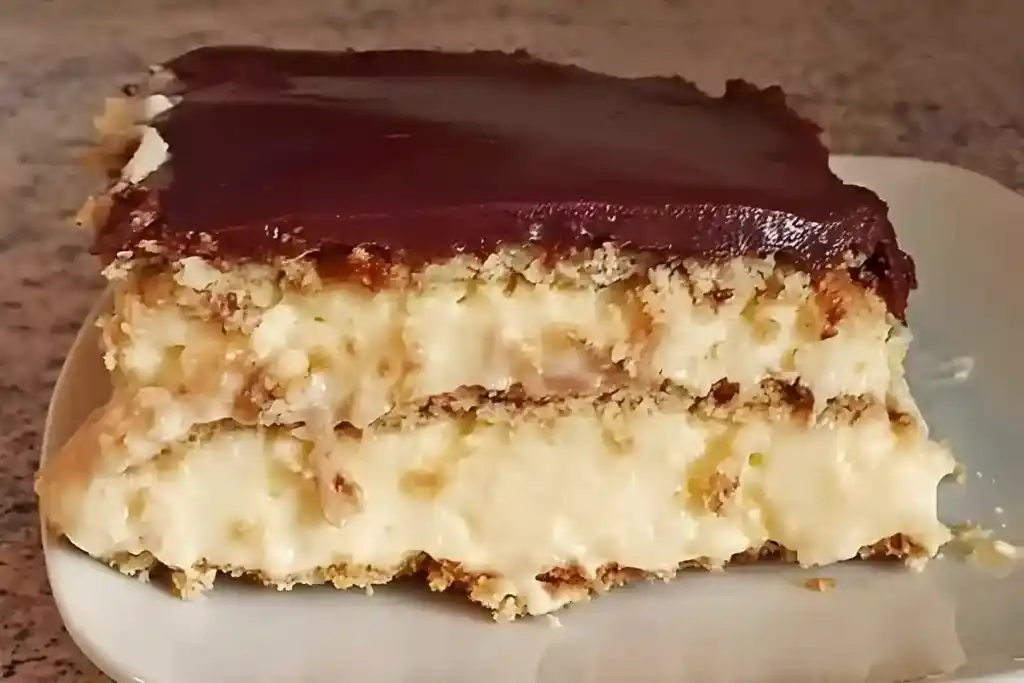 Eclair-Kuchen ohne Backen
