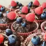 Gesunde Schokomuffins