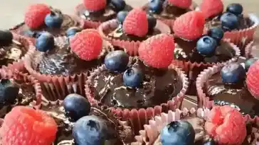 Gesunde Schokomuffins