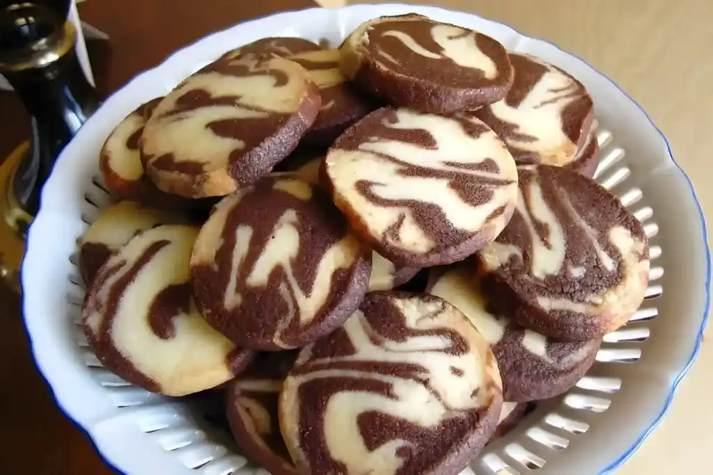 Schwarz weis platzchen