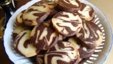 Schwarz weis platzchen