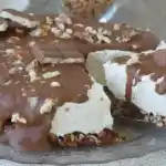 „Eisiger Himmel“ mit Nutella und Schokoriegel