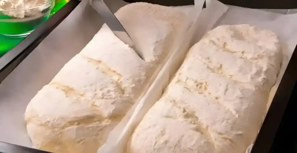 Rezept für Blitzbrot mit 4 Zutaten ????