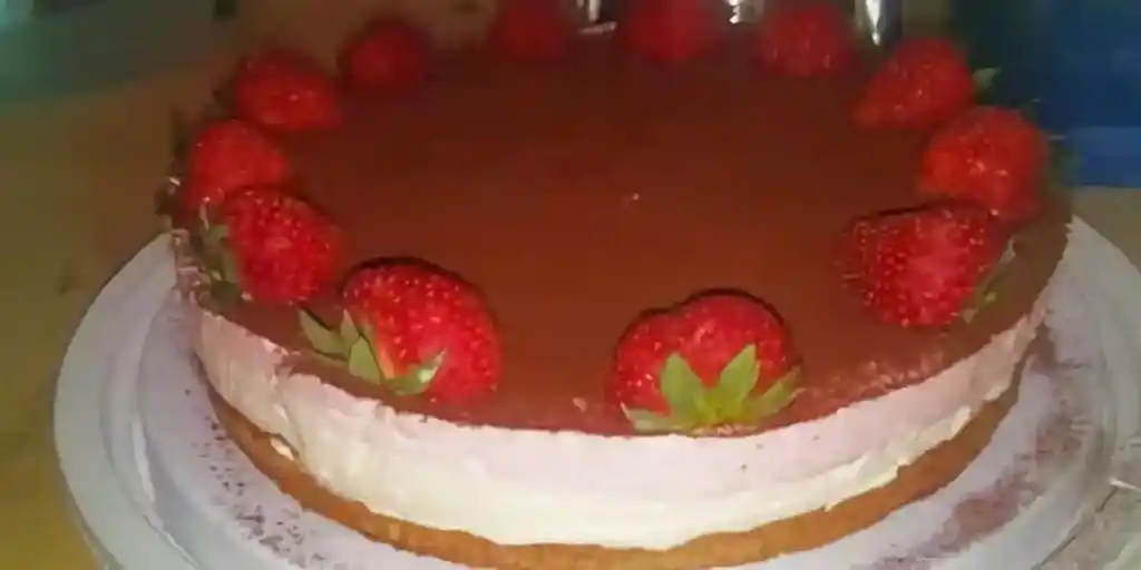 Barbara's Lemon Erdbeertorte (Low Carb)