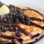 Blaubeer Pancakes aus Mandelmehl W2xEX 4x 2n