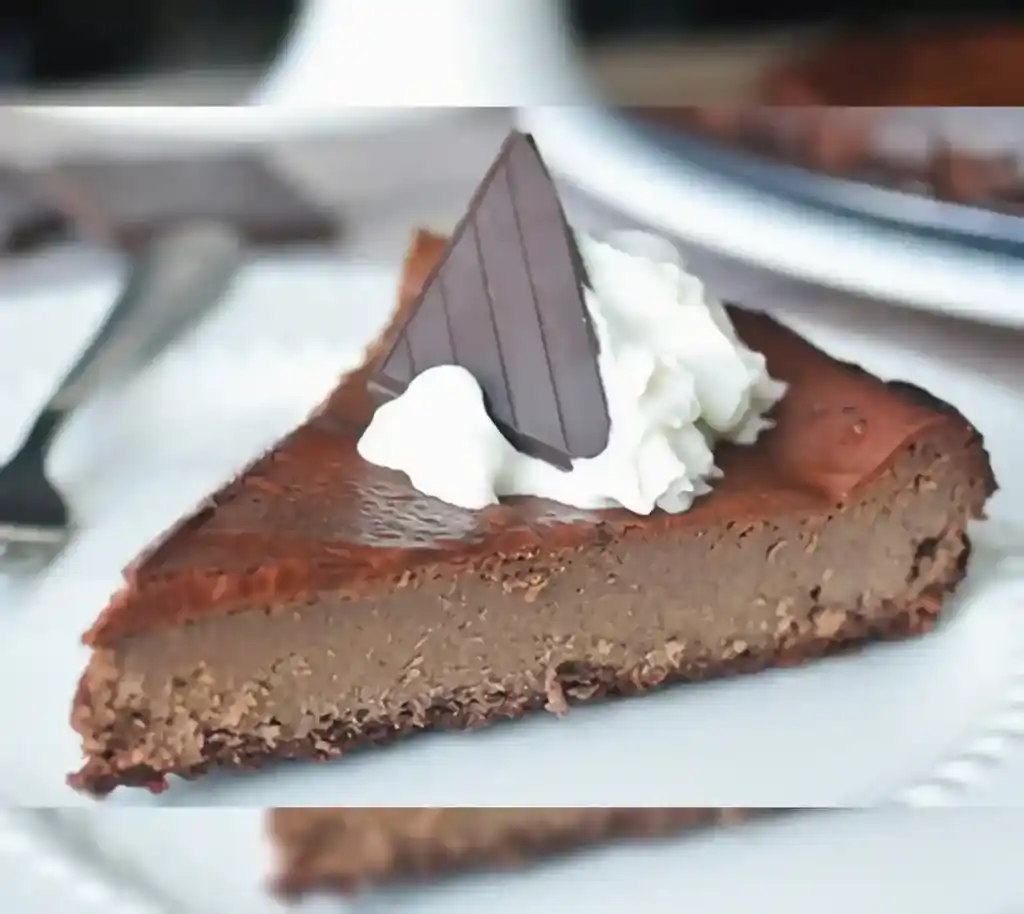 Einfache Protein Schoko Cheesecake