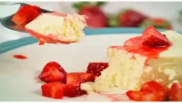 Einfache Strawberry Cheesecake W2xEX 4x 2n