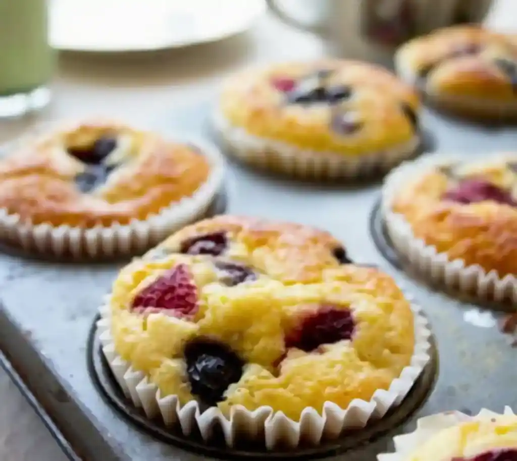 Einfache Muffins mit Joghurt zum Abnehmen