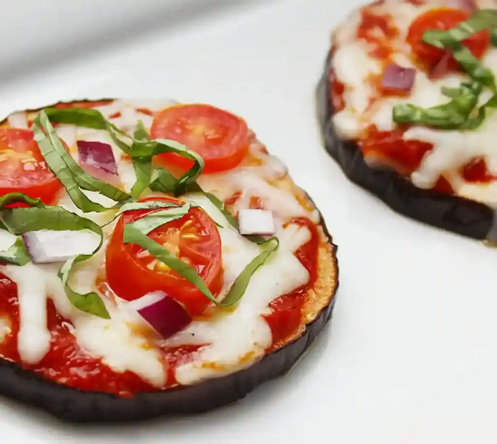 Gebackene Aubergine