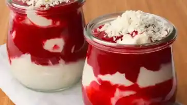 Himbeertraum mit weiser Schokolade 4x