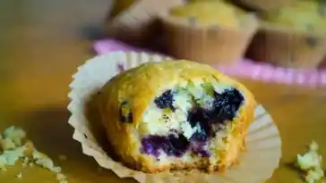Kalorienarme Blaubeermuffins W2xEX 4x 2n
