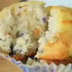 Kalorienarme Blueberry Cheesecake Muffins W2xEX 4x 2n