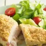 Kalorienarme Cordon-bleu mit Hühnerbrust