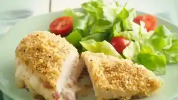 Kalorienarme Cordon-bleu mit Hühnerbrust