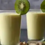 Kalorienarme Kiwi Ingwer Smoothie W2xEX 4x 2n