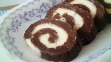 Kalorienarme Schoko Kokos Roulade W2xEX 4x 2n