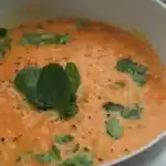 Karotten-Hackfleisch Suppe