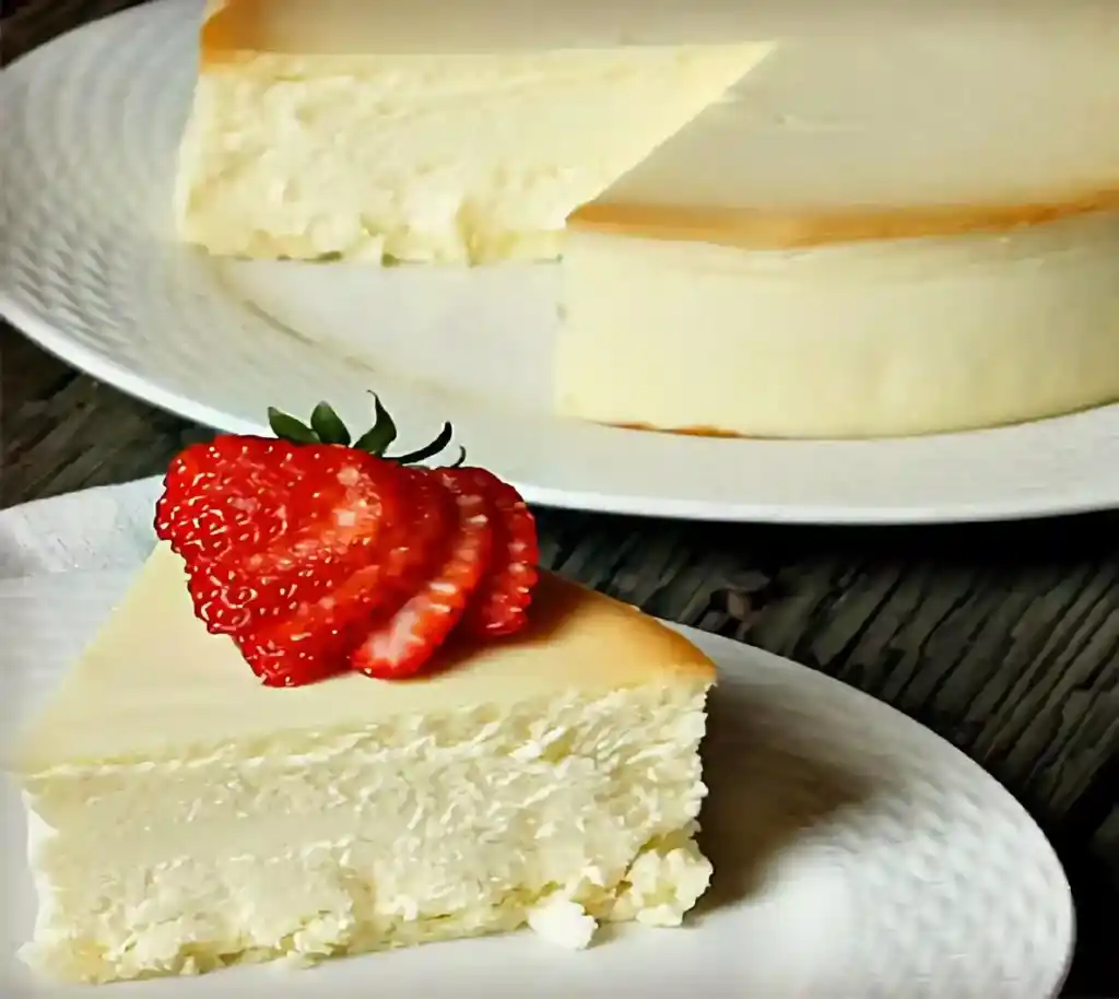 Käsekuchen in der Low Carb Version (ohne Boden und Zucker)
