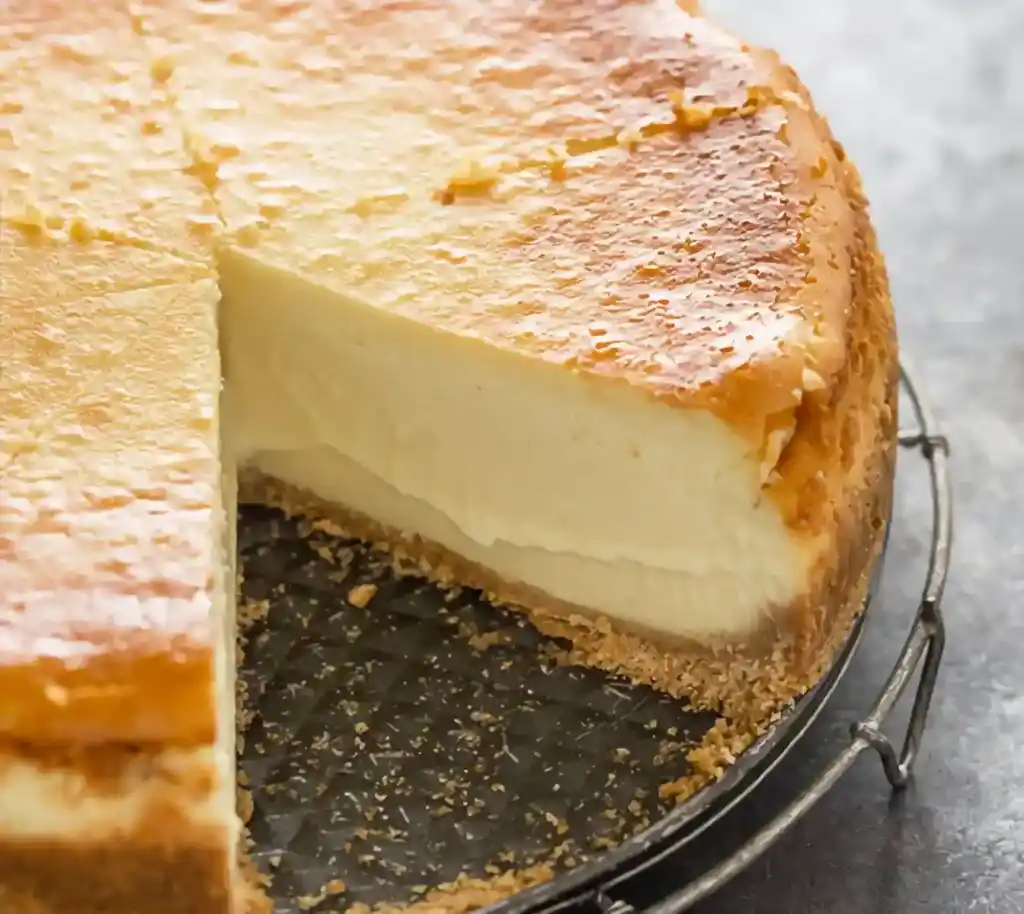 Käsekuchen mit Boden, der perfekte Snack!