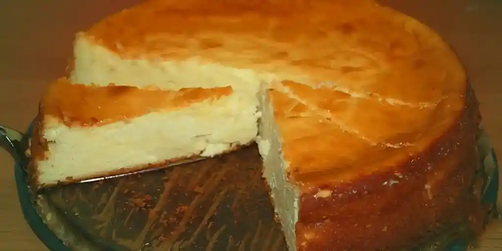 Käsekuchen ohne Boden
