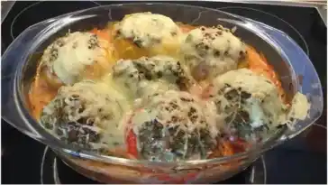Köstlich gefüllte Paprika