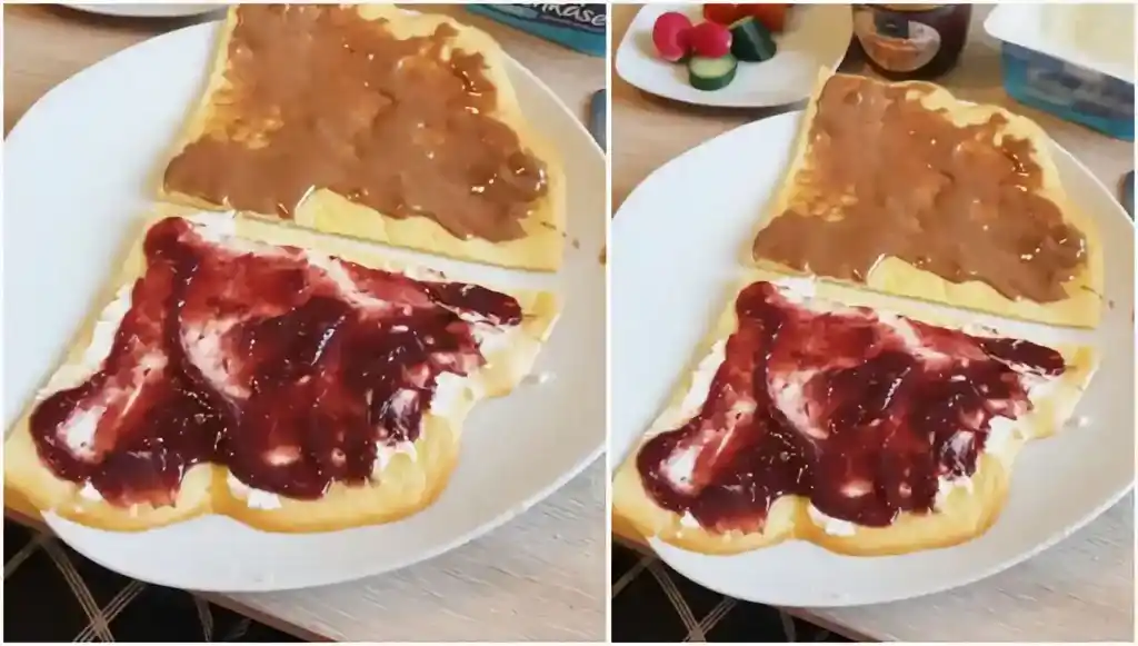 Low Carb Pancakes mit Haselnussmus und Low Carb Himbeerkonfitüre
