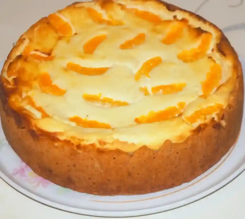 Low Carb Quark-Mandarinen-Kuchen