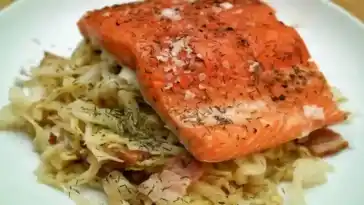 Low carb Lachs Spitzkohl Auflauf W2xEX 4x 2n