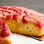 Rhabarberkuchen zum Abnehmen