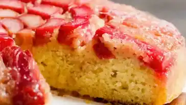 Rhabarberkuchen zum Abnehmen